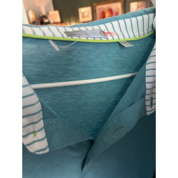 Tasc Men's Blue Short Sleeve Performance Golf Cloud Polo Shirt Size 2XL - Picture 5 of 6